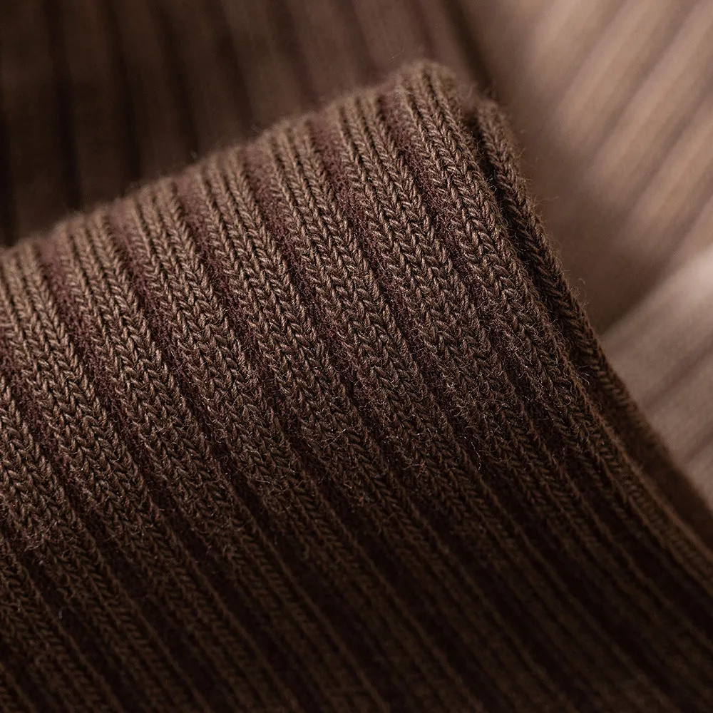 INSTOCK-Men's socks, pure cotton, spring and autumn
