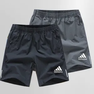 INSTOCK-Men's sports casual shorts summer wear ice silk