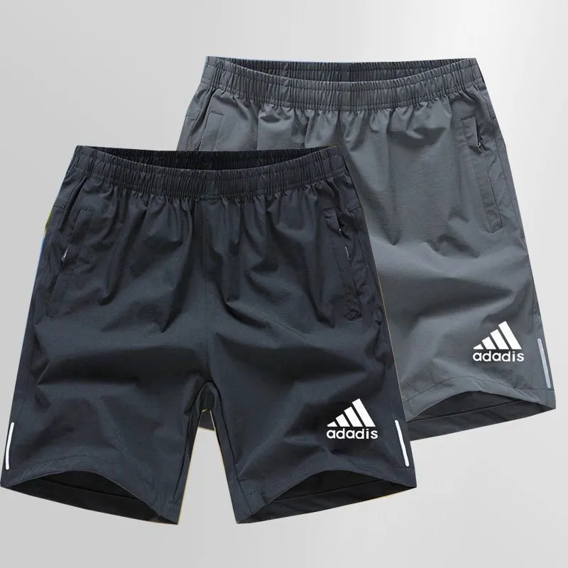 INSTOCK-Men's sports casual shorts summer wear ice silk