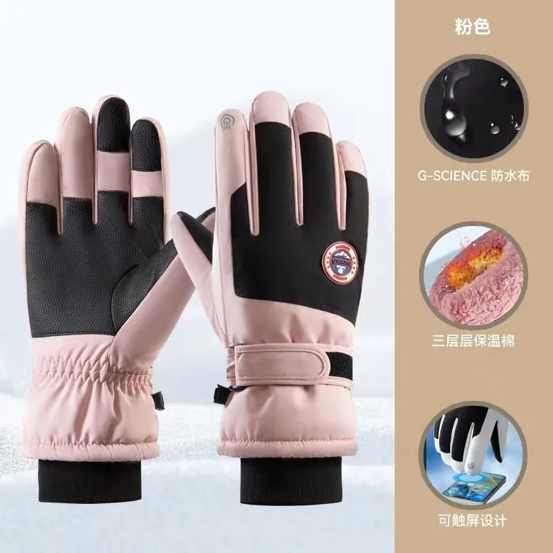 INSTOCK-Ski gloves for men and women