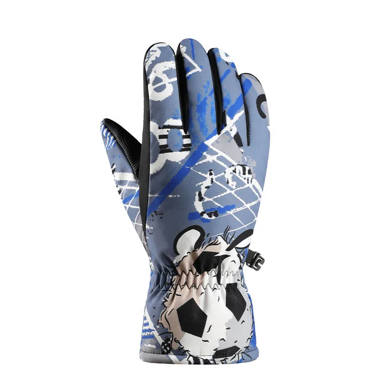 INSTOCK-Ski gloves for men and women