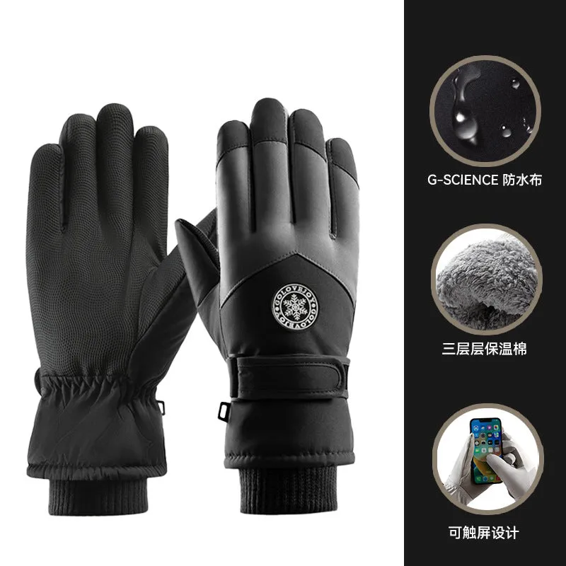 INSTOCK-Ski gloves for men and women