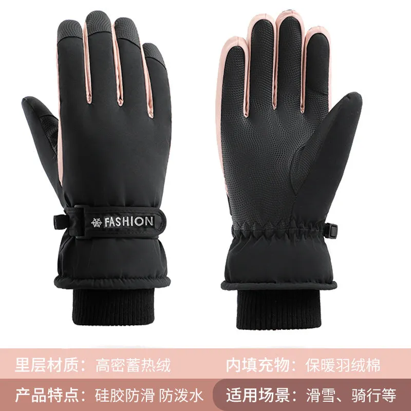 INSTOCK-Ski gloves for men and women