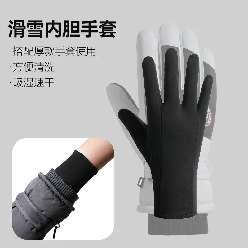 INSTOCK-Ski gloves for men and women