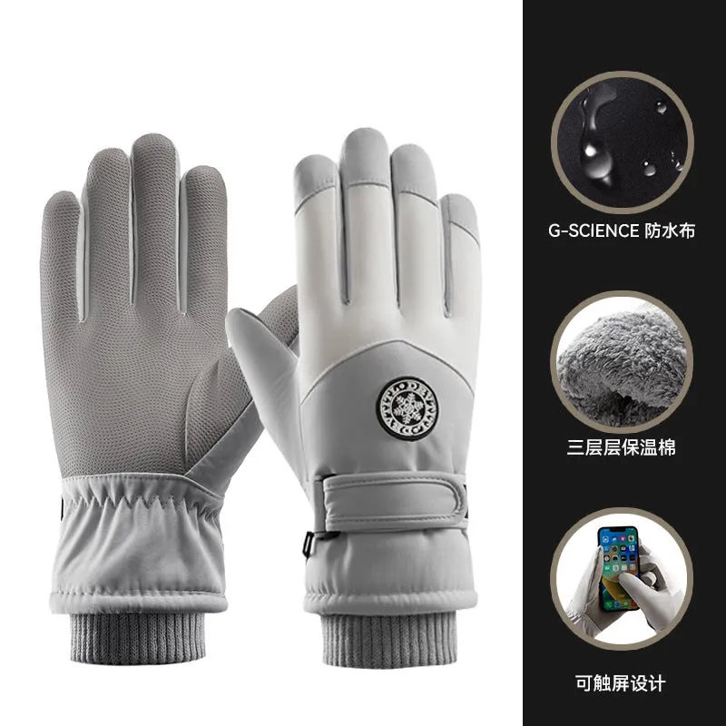 INSTOCK-Ski gloves for men and women