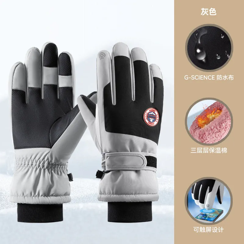 INSTOCK-Ski gloves for men and women