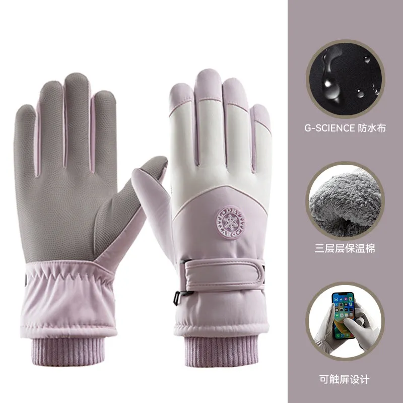 INSTOCK-Ski gloves for men and women