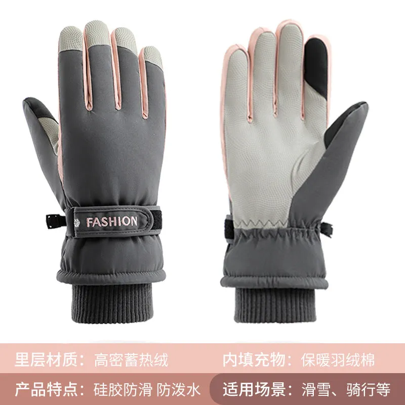 INSTOCK-Ski gloves for men and women