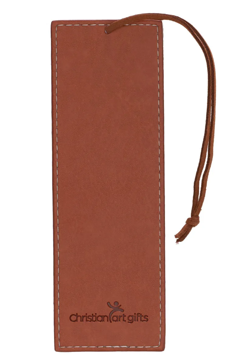 Isaiah 40:31 'Hope in the Lord' LuxLeather Page Marker