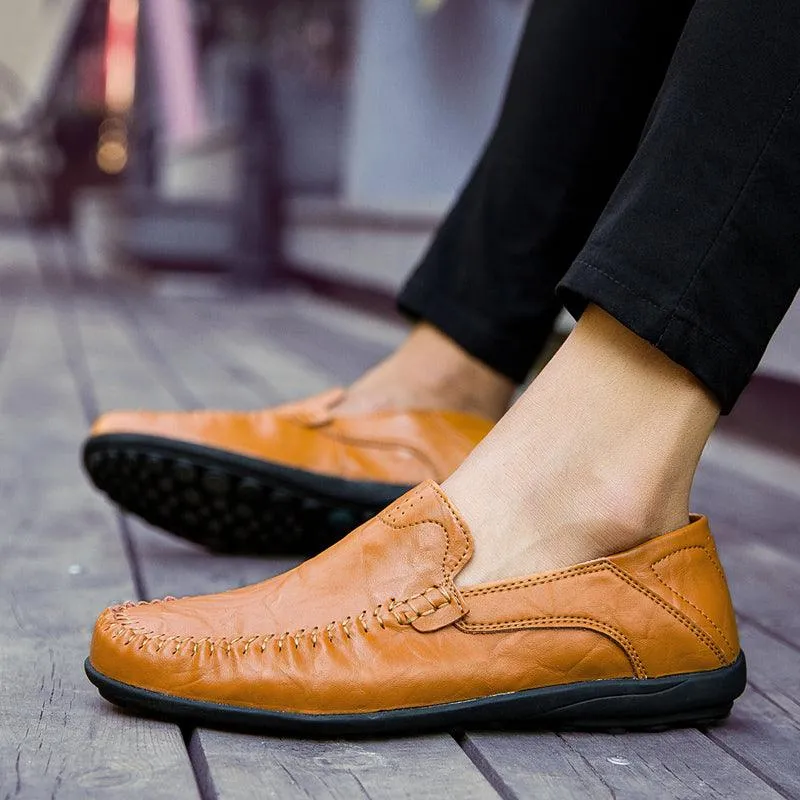 Italian Genuine Leather  Loafers