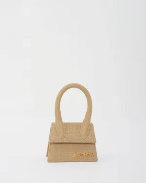JACQUEMUS Bag 'Le Chiquito' Beige Mini Bag