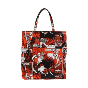 Jean Paul Gaultier Red Comic Tote