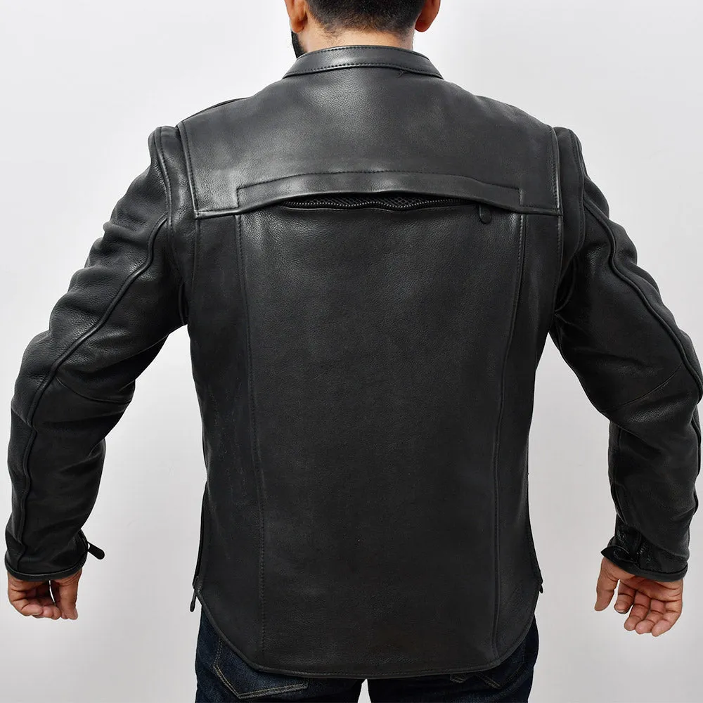 KOMBAT Motorcycle Leather Jacket