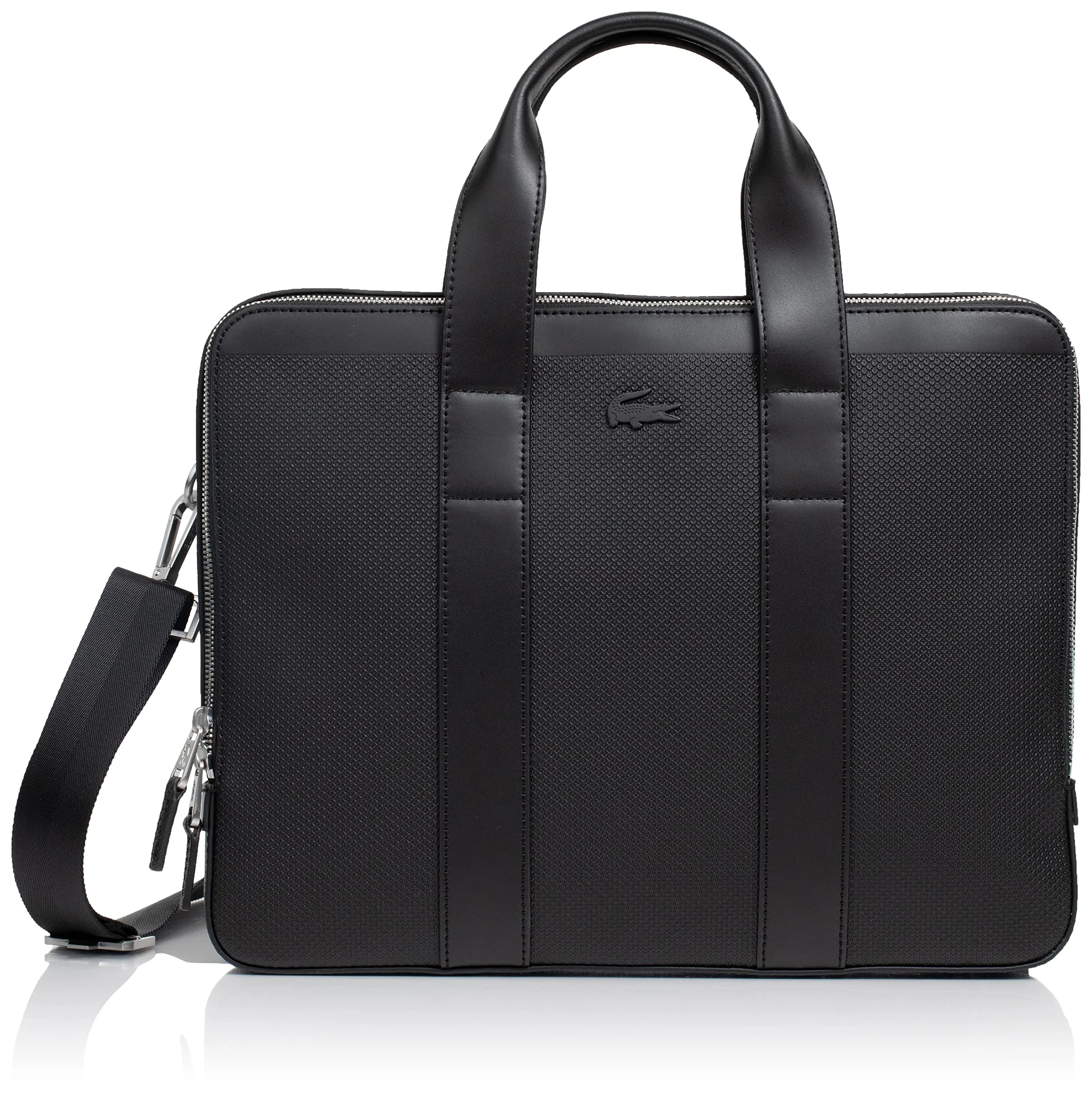 Lacoste Men's Leather Computer bag Core