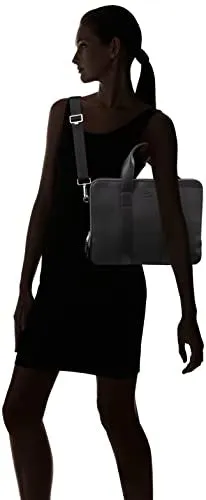 Lacoste Men's Leather Computer bag Core