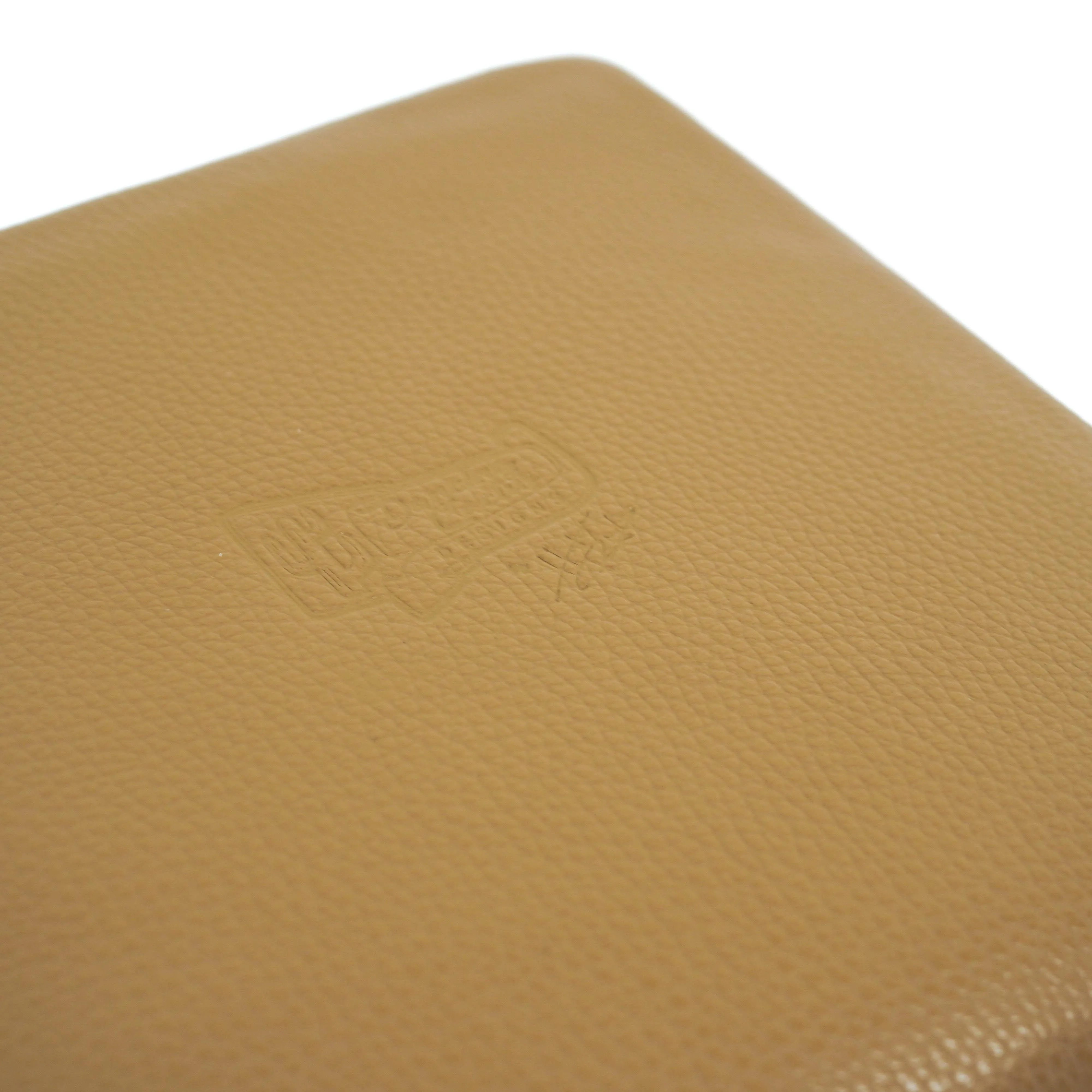 Large Tray - Pebbled Dulce de Leche Leather w/ Ivory Croc