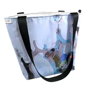 **Limited Release** Banner Tote Bag, Large: "Usable Art"