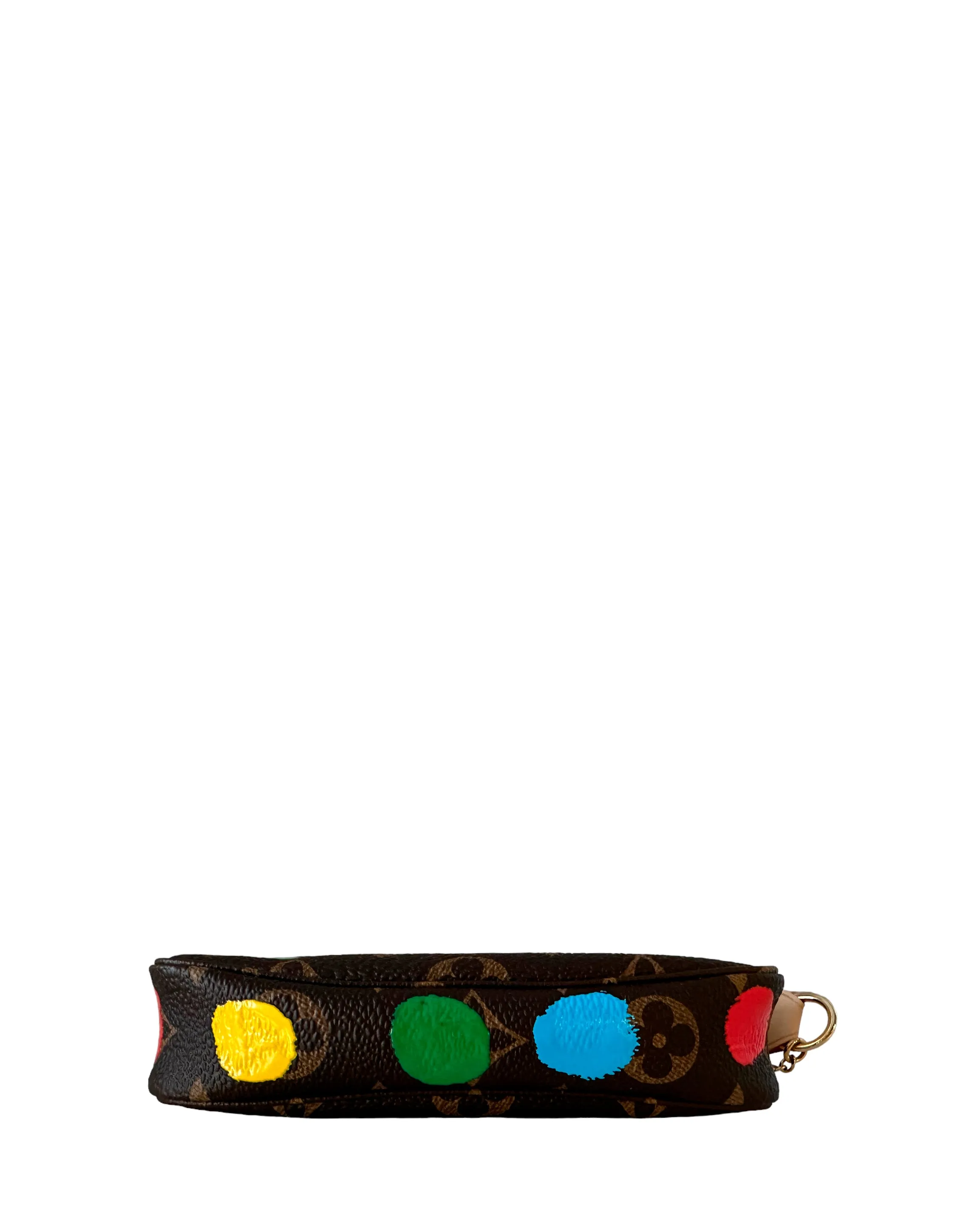 Louis Vuitton 2023 LV x YK Monogram Dots Mini Pochette Accessories Bag
