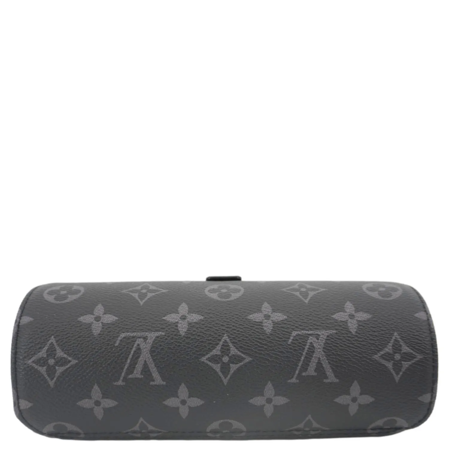 LOUIS VUITTON 3 Watch Case Monogram Eclipse Pouch Black