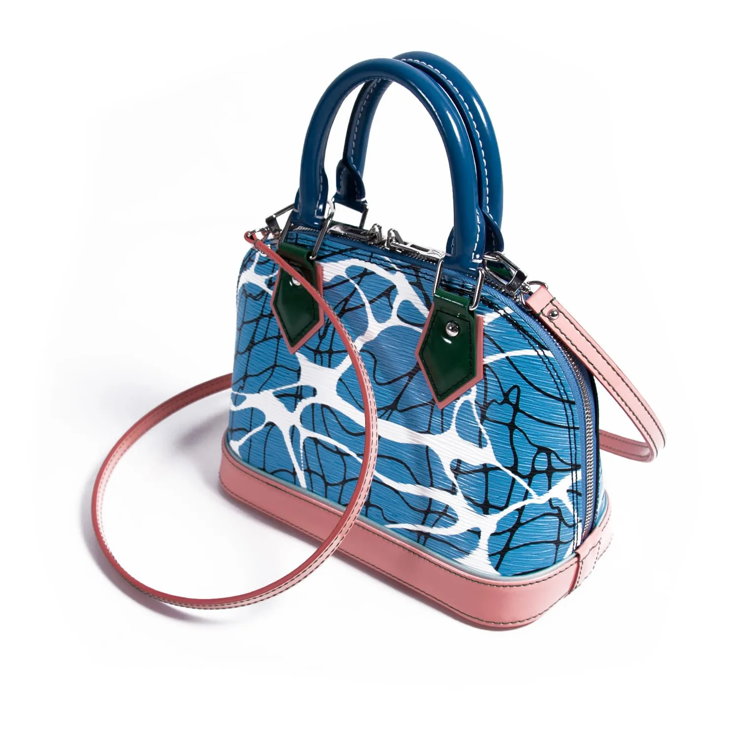Louis Vuitton Aqua Print Epi Alma BB