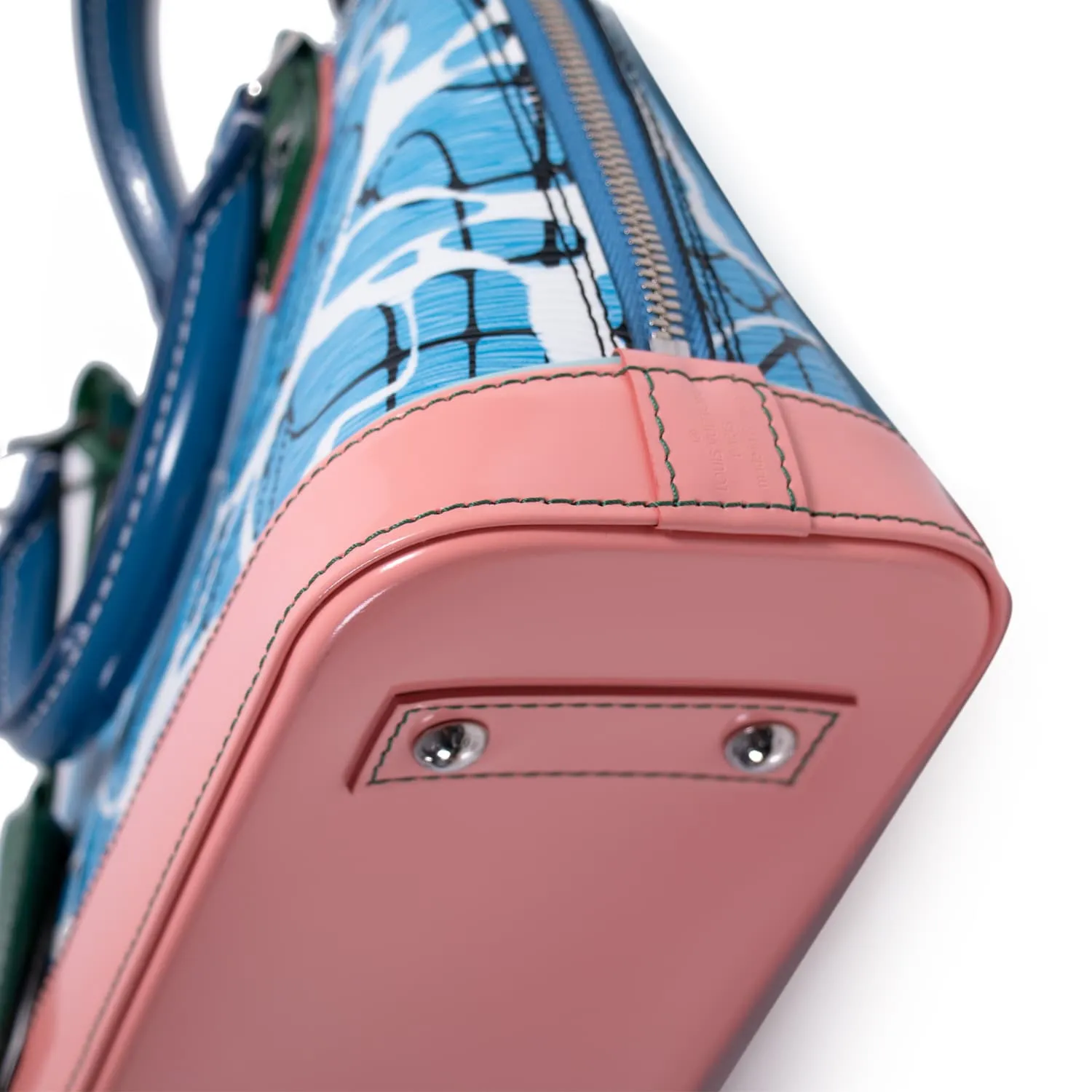 Louis Vuitton Aqua Print Epi Alma BB