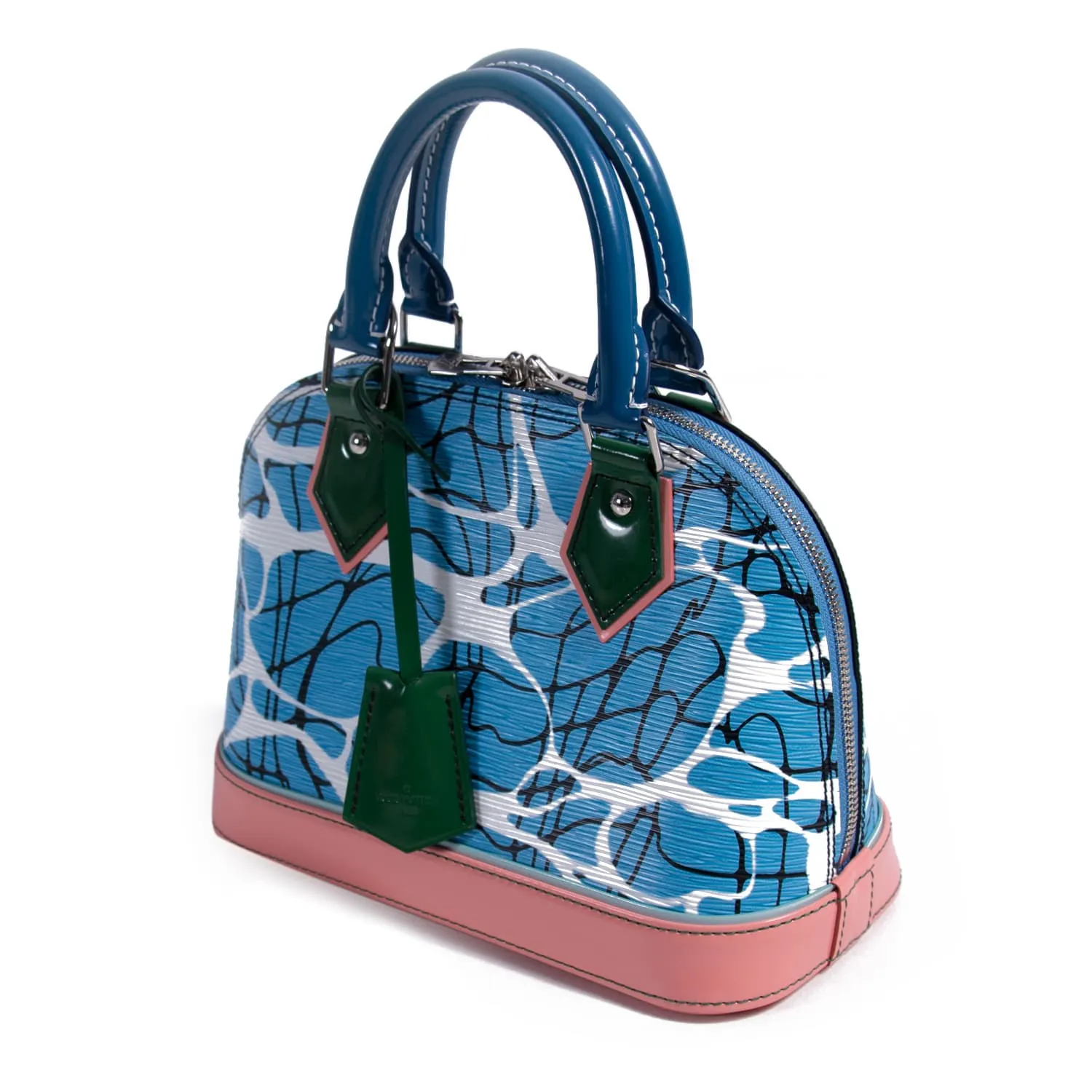 Louis Vuitton Aqua Print Epi Alma BB