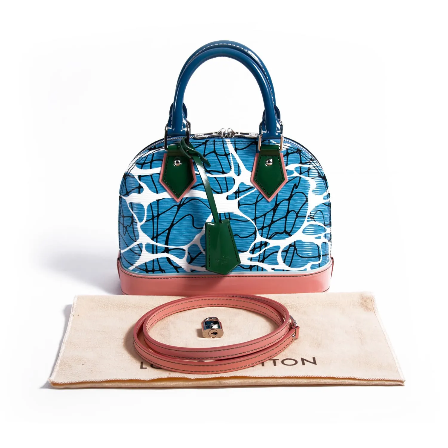 Louis Vuitton Aqua Print Epi Alma BB