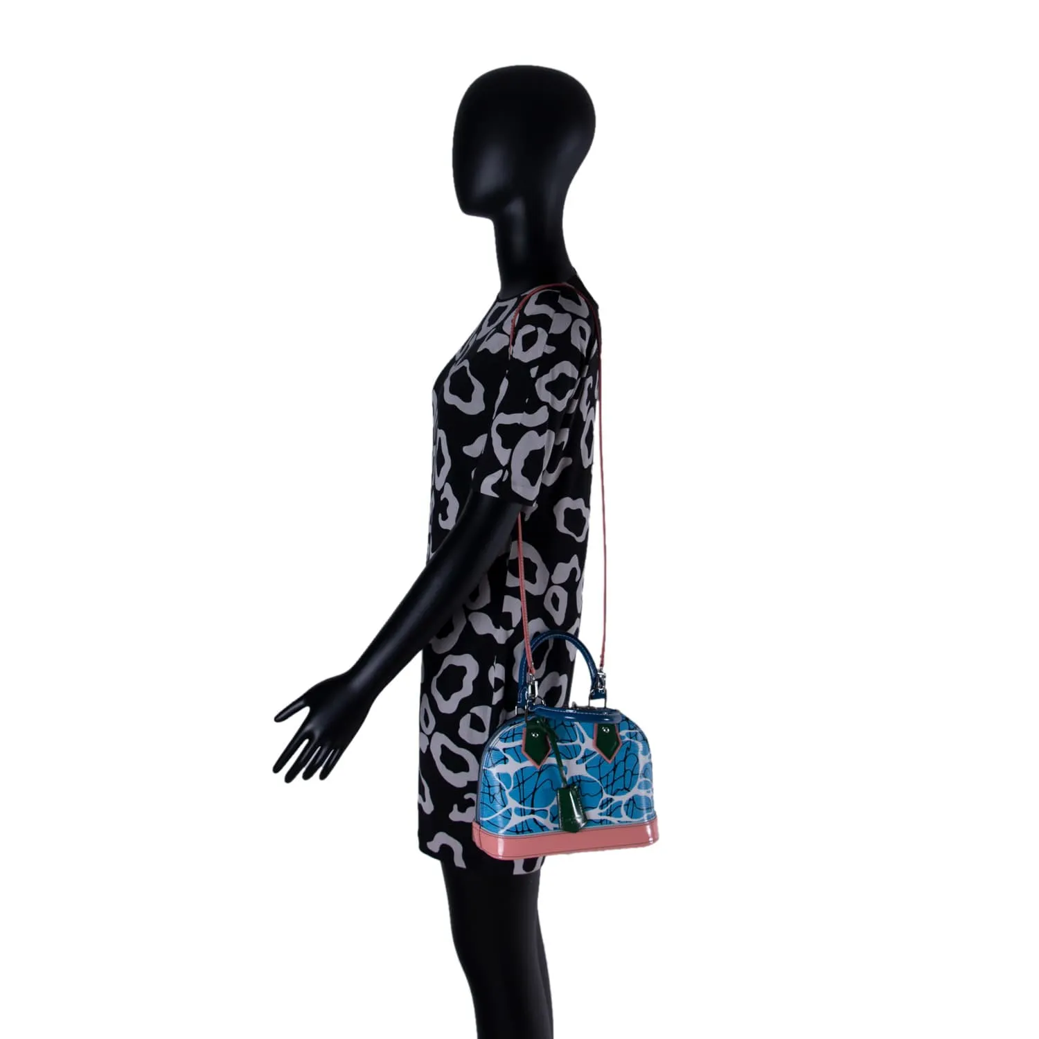 Louis Vuitton Aqua Print Epi Alma BB