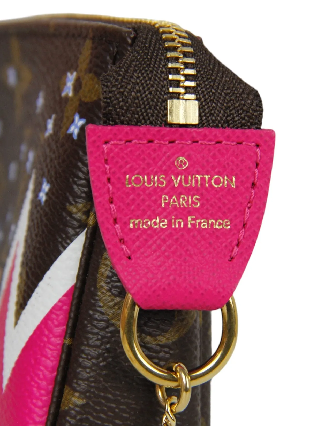 Louis Vuitton Bears on Skis Mini Pochette Accessories Bag