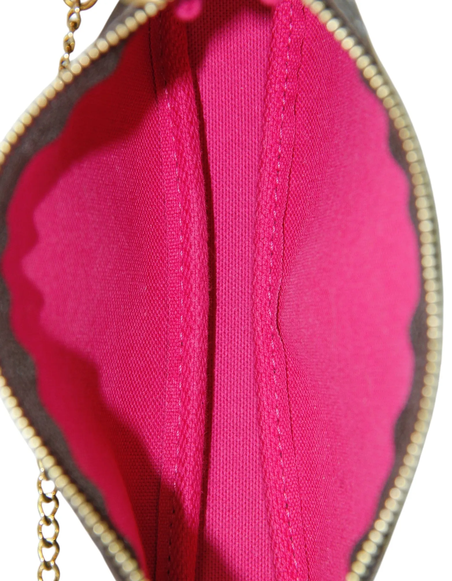 Louis Vuitton Bears on Skis Mini Pochette Accessories Bag