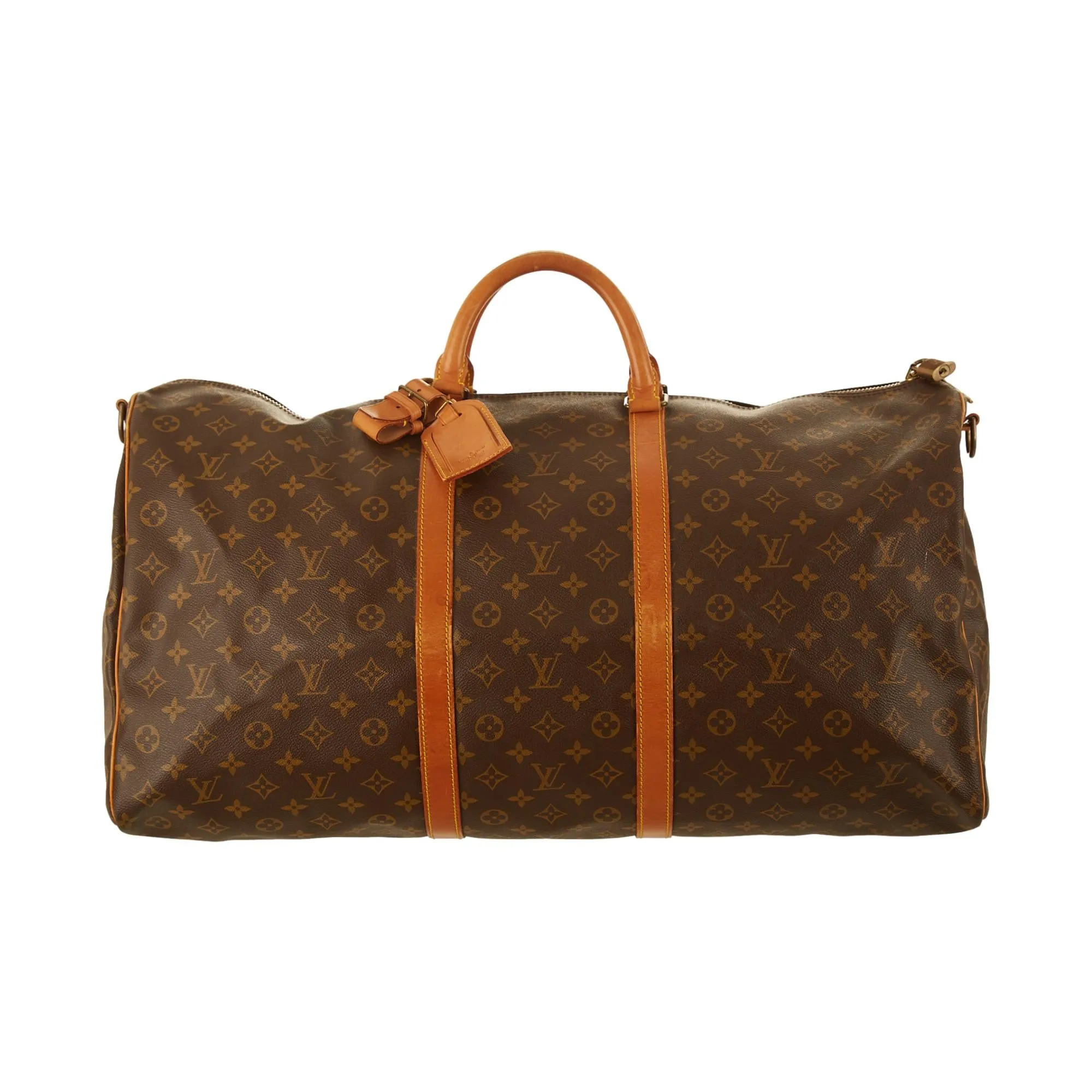 Louis Vuitton Brown Keepall 60