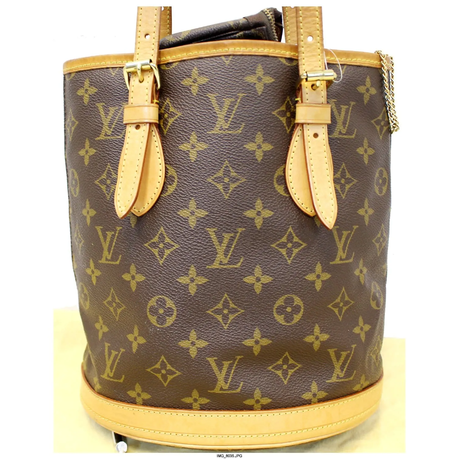 LOUIS VUITTON Bucket PM Monogram Canvas Shoulder Bag