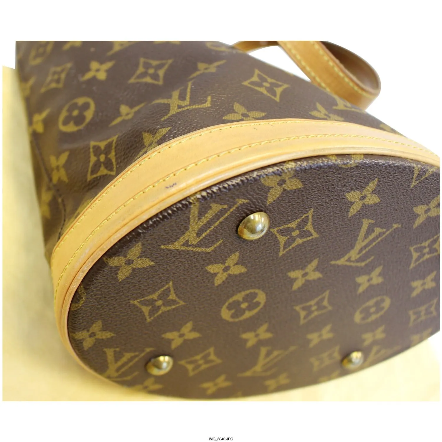 LOUIS VUITTON Bucket PM Monogram Canvas Shoulder Bag
