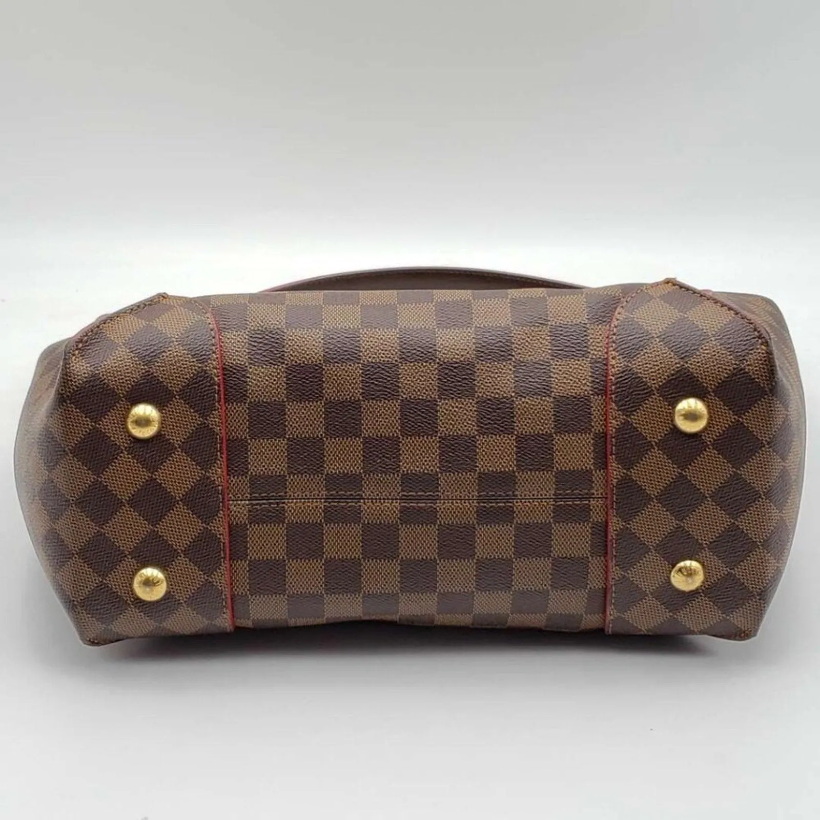 Louis Vuitton Caissa Brown Damier Ebene Canvas Shoulder Bag