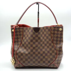 Louis Vuitton Caissa Brown Damier Ebene Canvas Shoulder Bag
