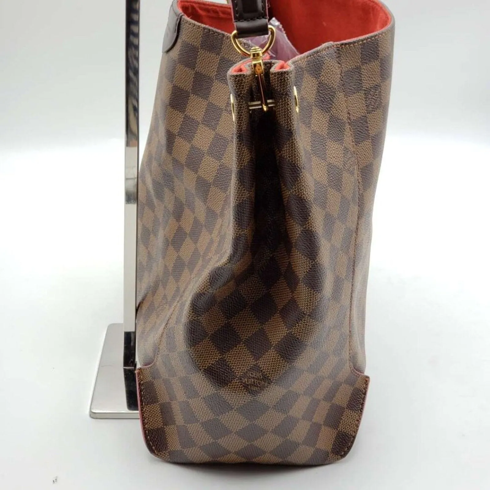 Louis Vuitton Caissa Brown Damier Ebene Canvas Shoulder Bag