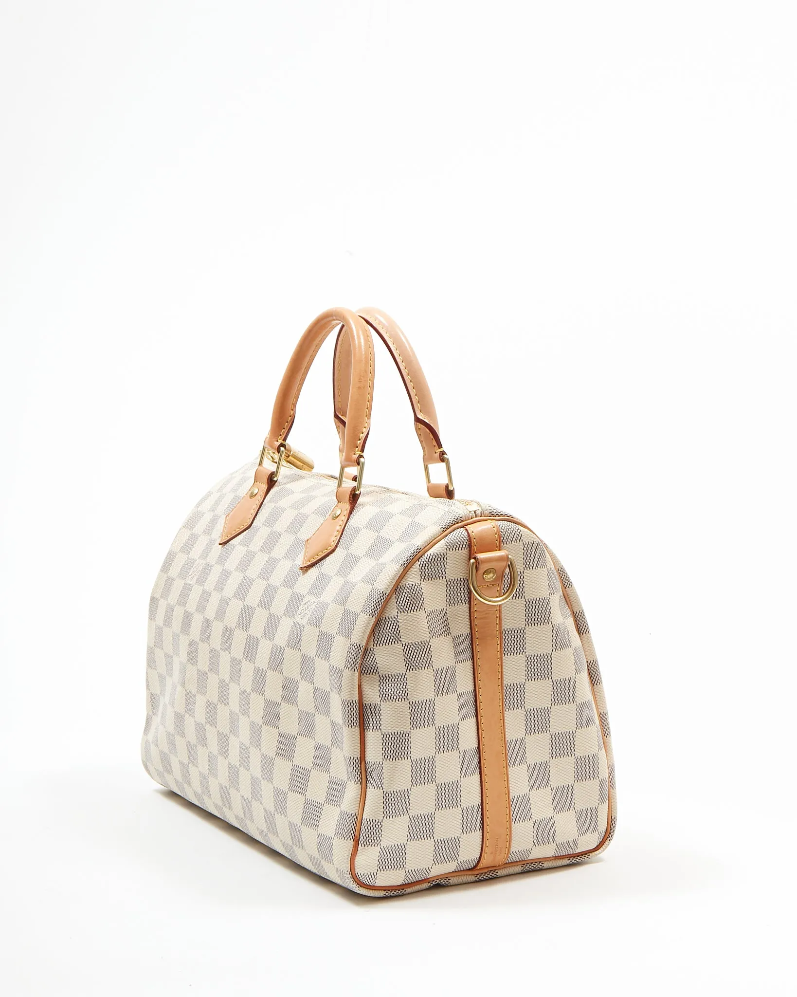 Louis Vuitton Damier Azur Canvas Speedy 30 Bandouliere Bag