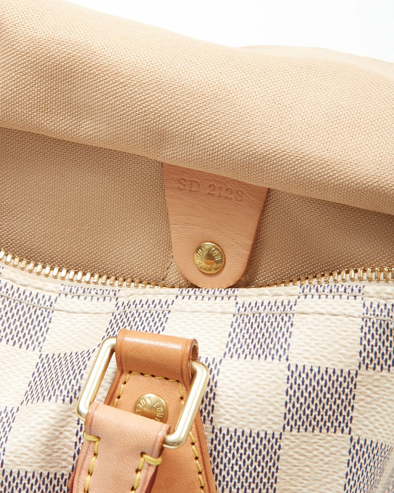 Louis Vuitton Damier Azur Canvas Speedy 30 Bandouliere Bag