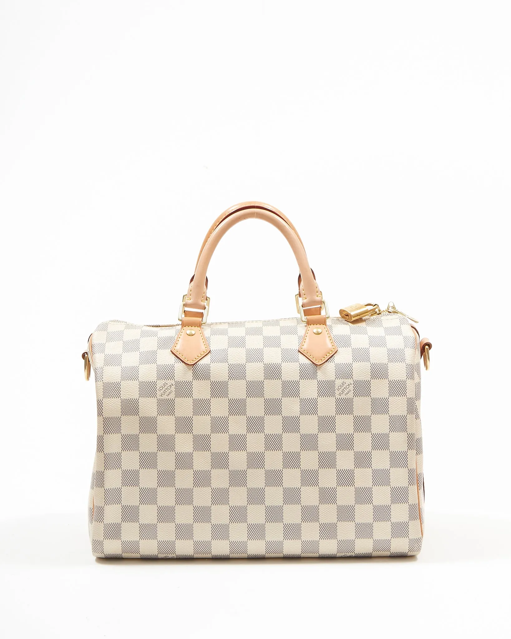 Louis Vuitton Damier Azur Canvas Speedy 30 Bandouliere Bag
