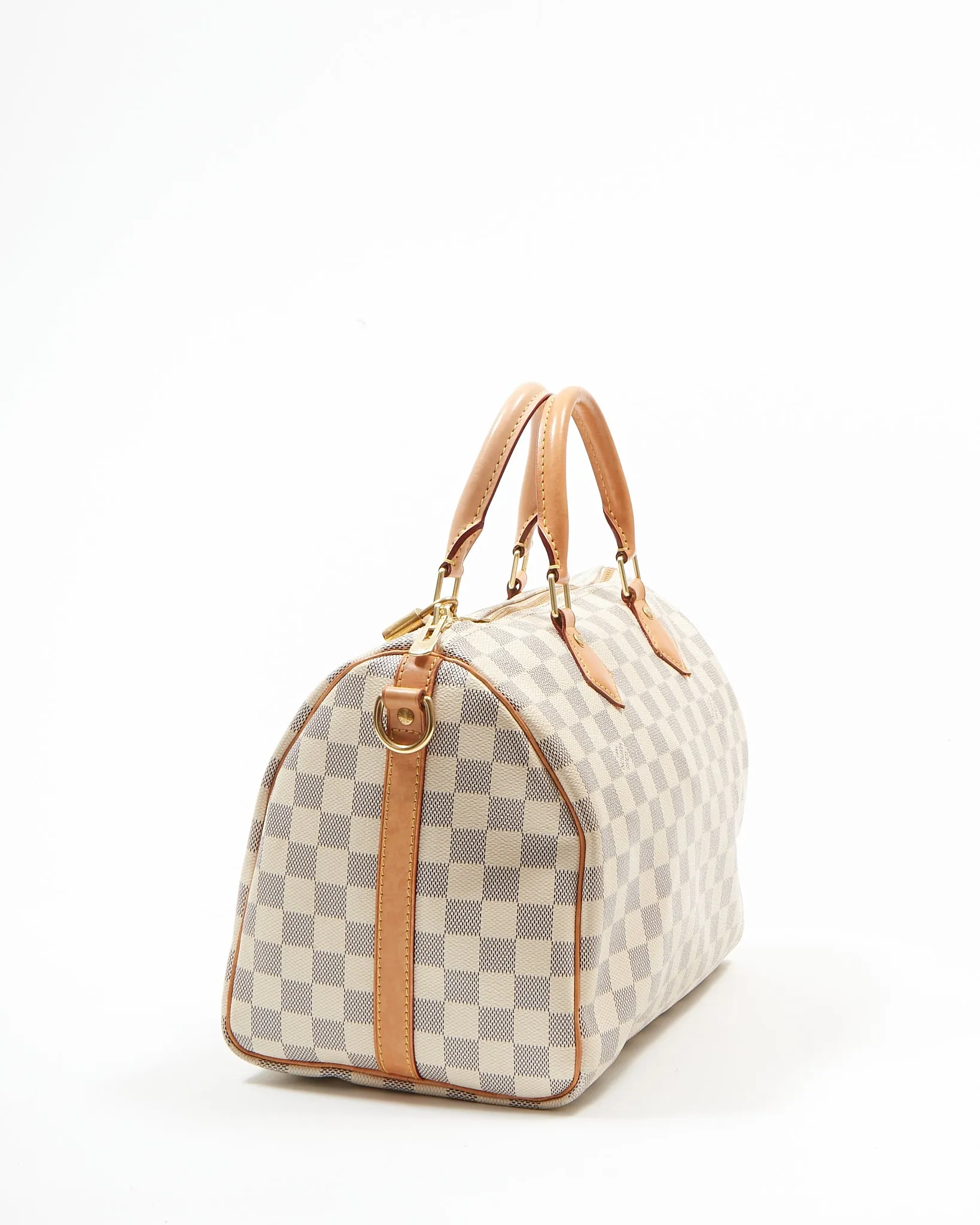 Louis Vuitton Damier Azur Canvas Speedy 30 Bandouliere Bag