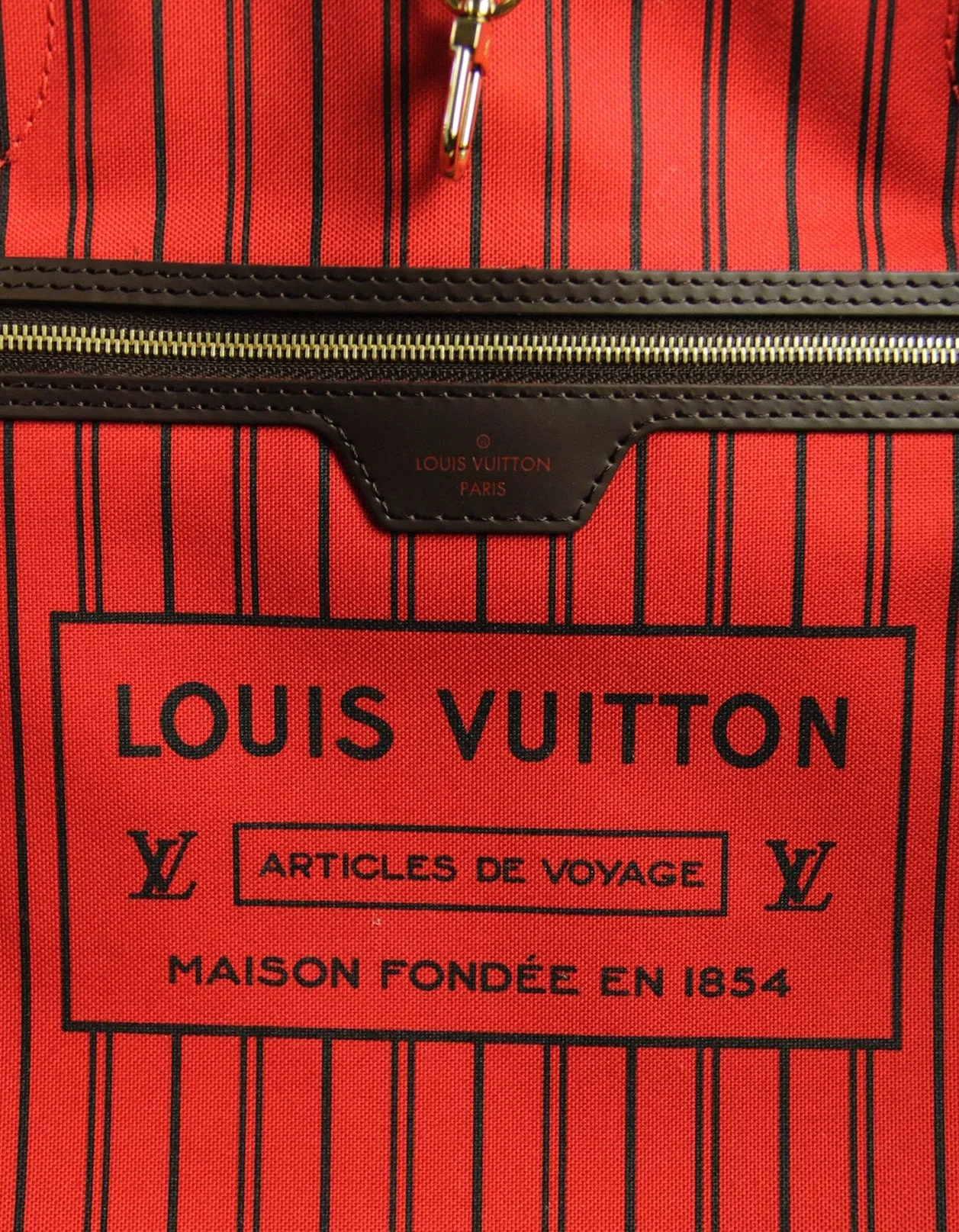 Louis Vuitton Damier Neverfull GM Tote Bag