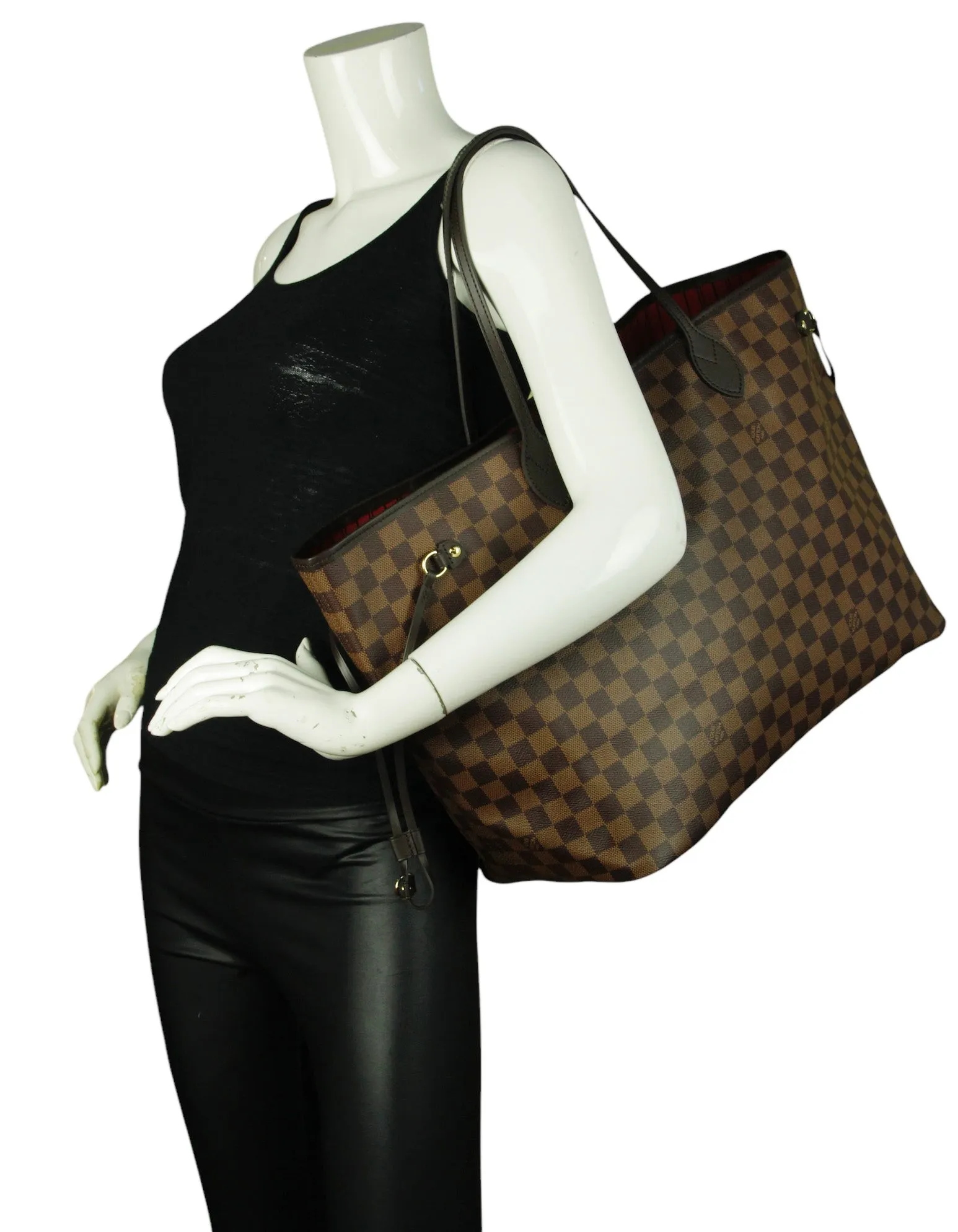 Louis Vuitton Damier Neverfull GM Tote Bag