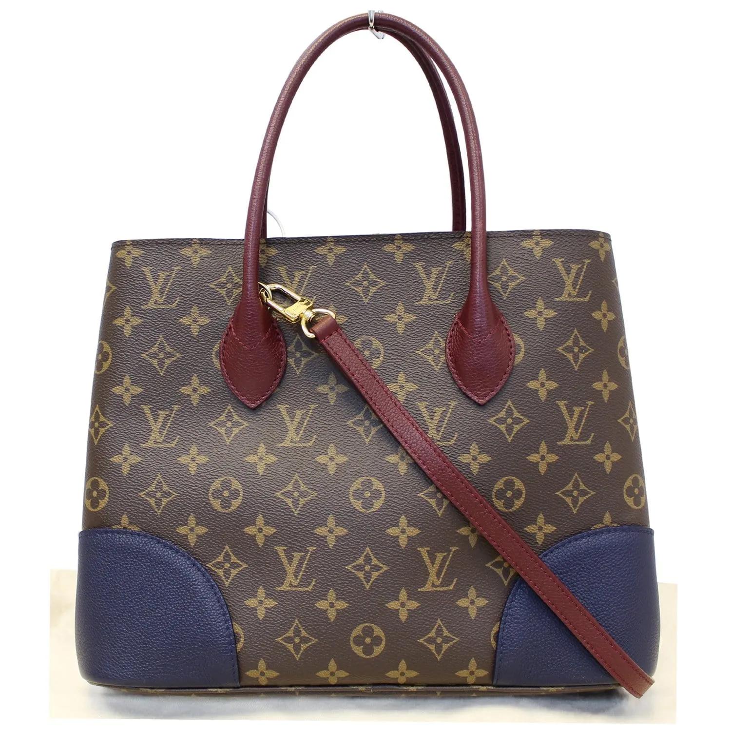 LOUIS VUITTON Flandrin Monogram Canvas Tote Shoulder Bag