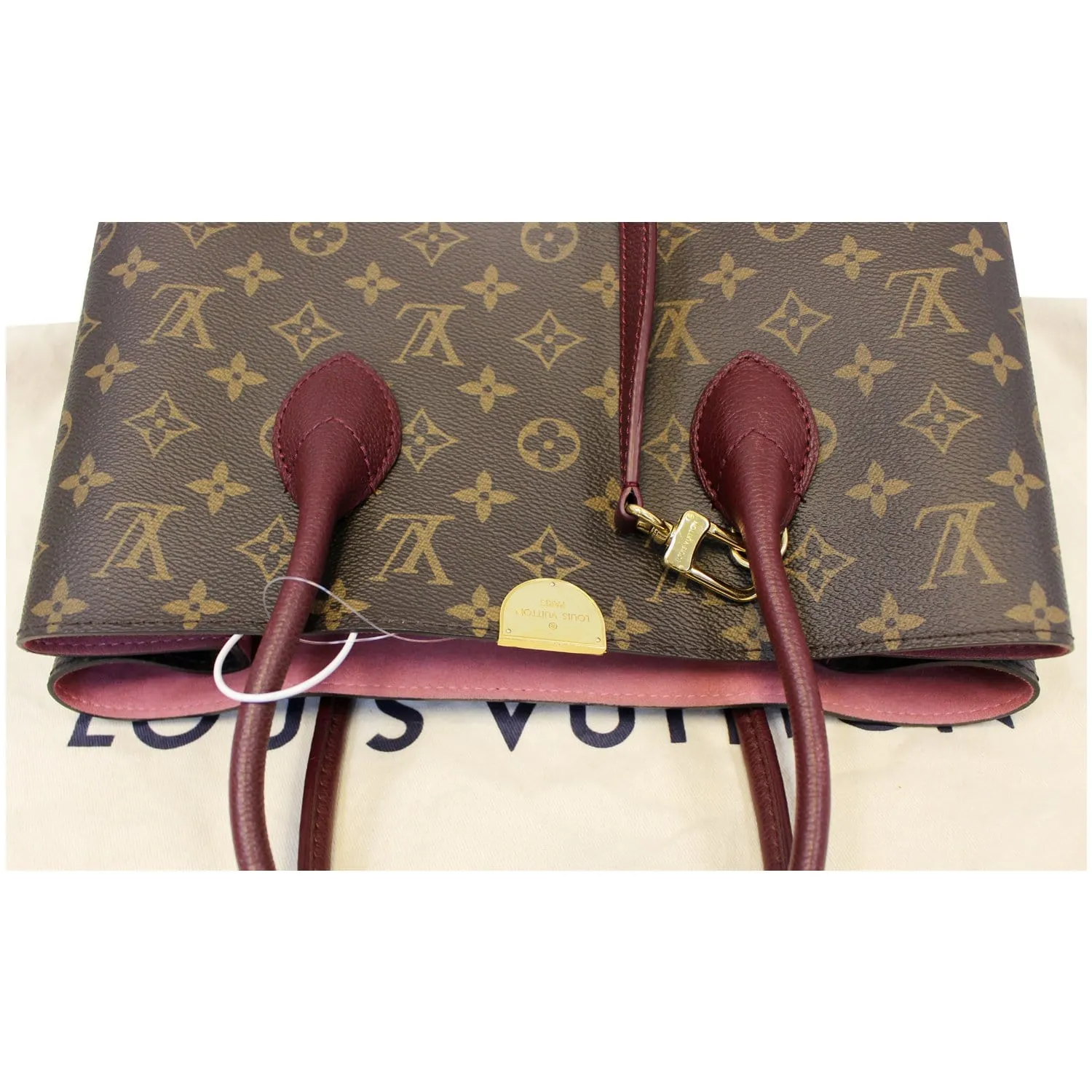 LOUIS VUITTON Flandrin Monogram Canvas Tote Shoulder Bag