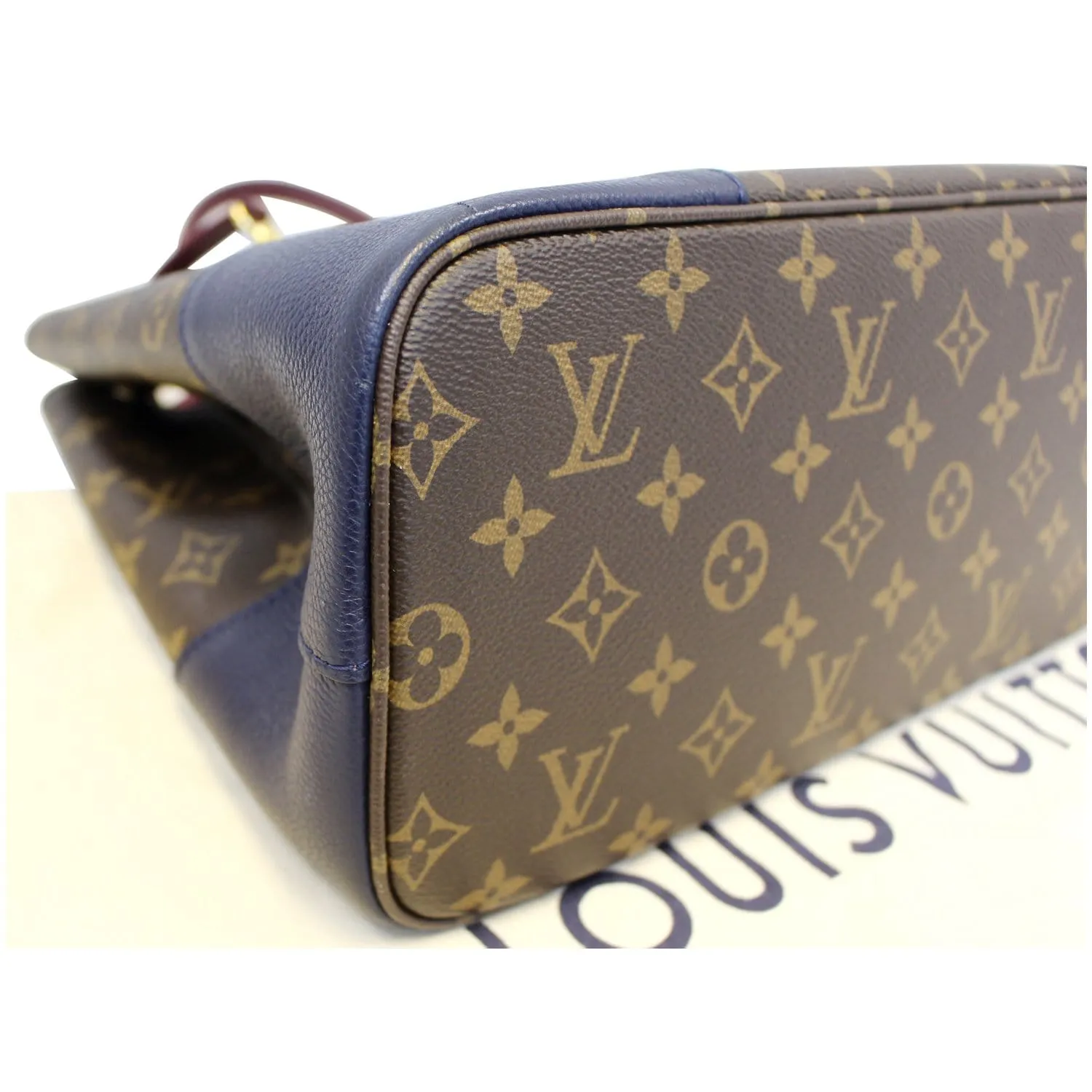 LOUIS VUITTON Flandrin Monogram Canvas Tote Shoulder Bag