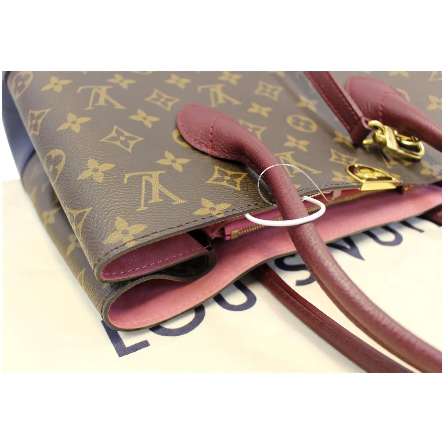 LOUIS VUITTON Flandrin Monogram Canvas Tote Shoulder Bag