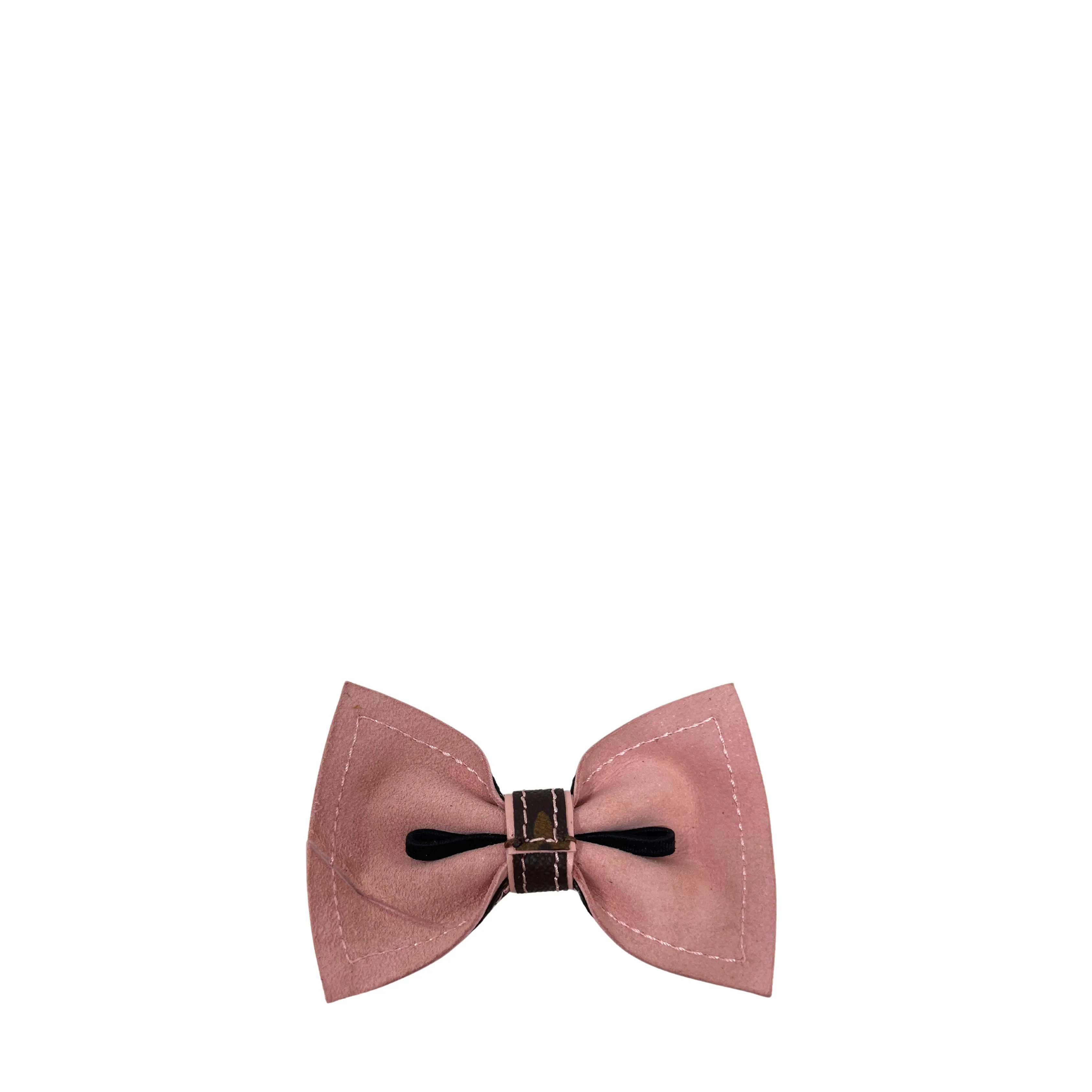 Louis Vuitton Luxury Repurposed Dog Collar Bows