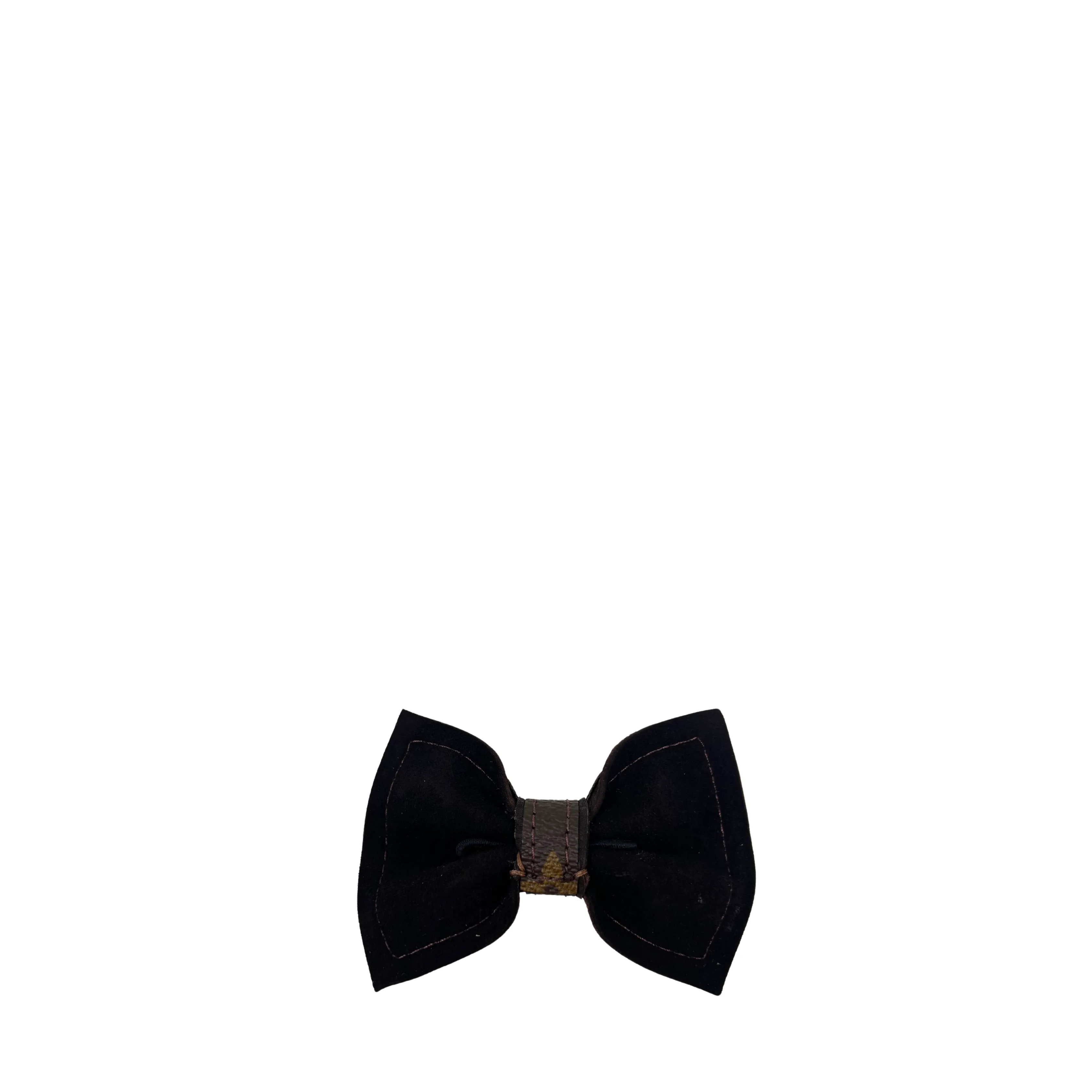 Louis Vuitton Luxury Repurposed Dog Collar Bows