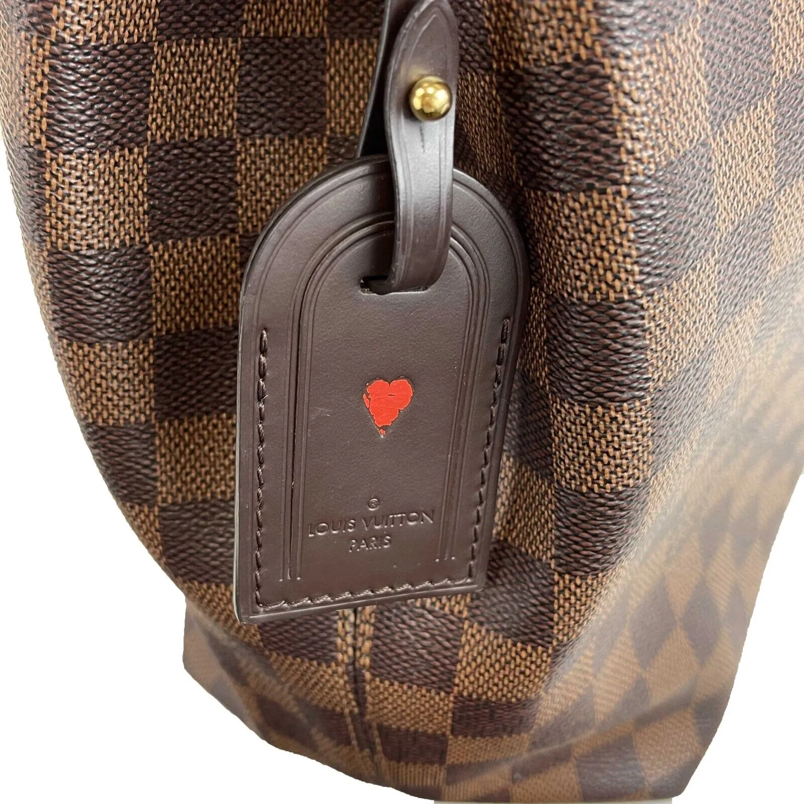 Louis Vuitton - LV - Graceful MM - Brown / Tan Damier Ebene Shoulder Bag