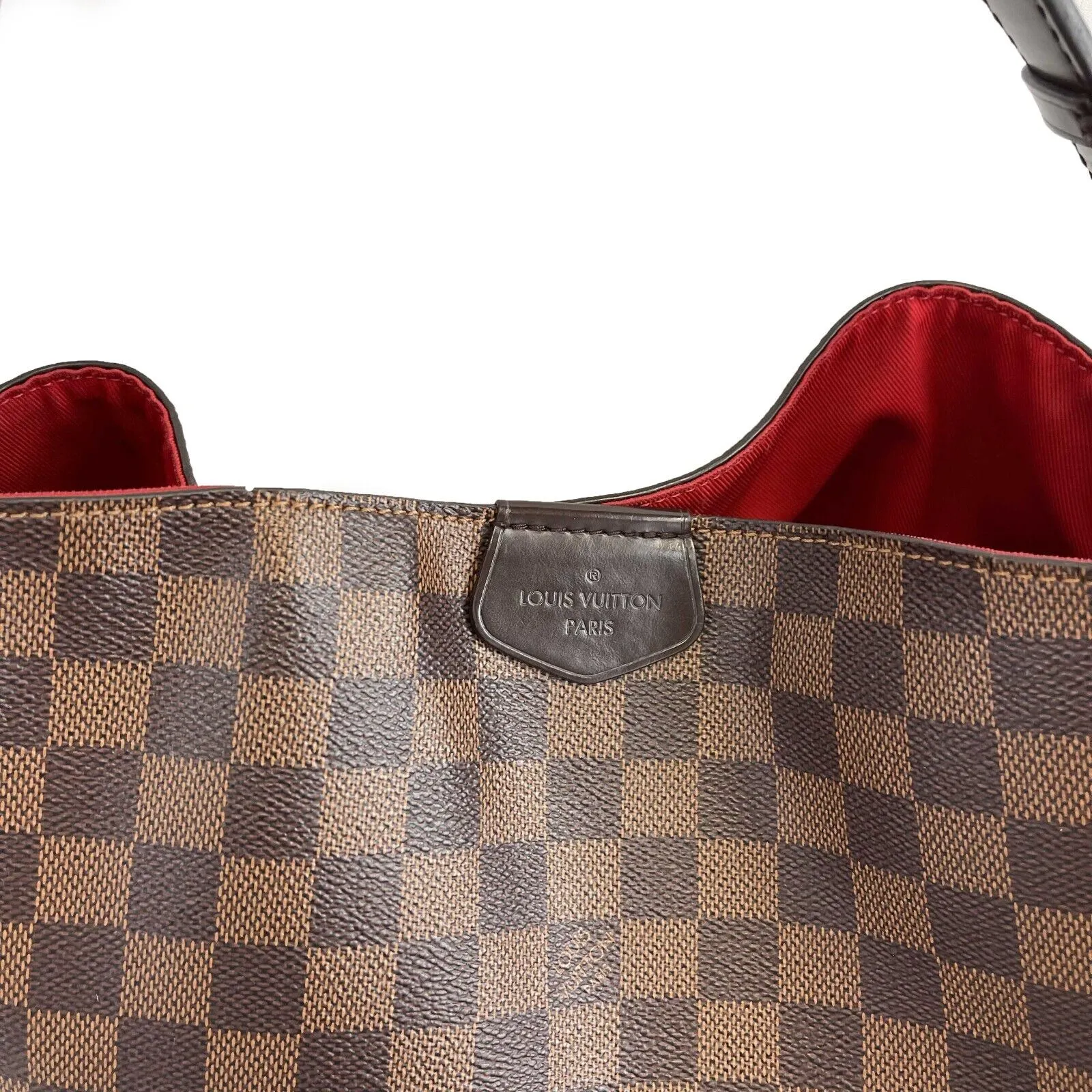Louis Vuitton - LV - Graceful MM - Brown / Tan Damier Ebene Shoulder Bag